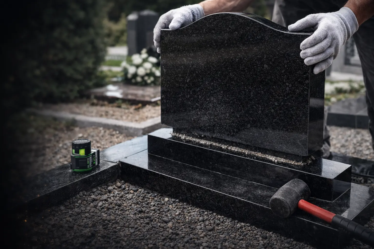 Paminklų montavimas